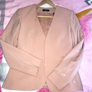 Theory pink blazer